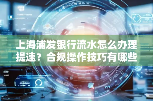 上海浦发银行流水怎么办理提速?合规操作技巧有哪些?